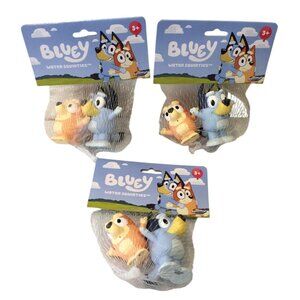 BLUEY Water Squirters Set of 3 Bluey Bingo 2 1/4"-3" Ags 3+